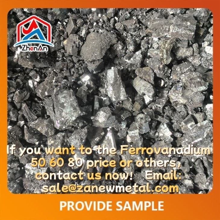 50-100 mm Pure Ferro Vanadium 80 Lumps best