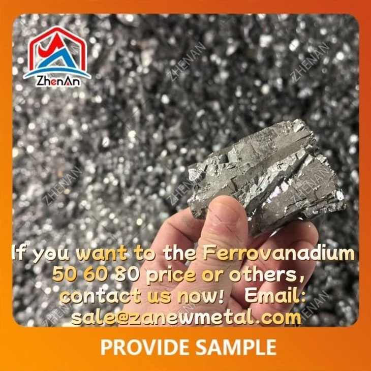 Industrial-Grade 50% Ferro Vanadium Granules factory