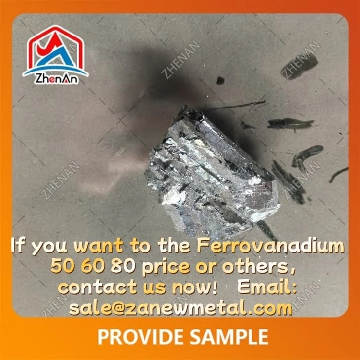 Industrial-Grade 50% Ferro Vanadium Granules suppliers